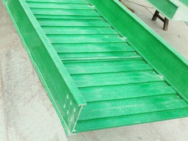 FRP/GRP green beams as structures for cable ladder.